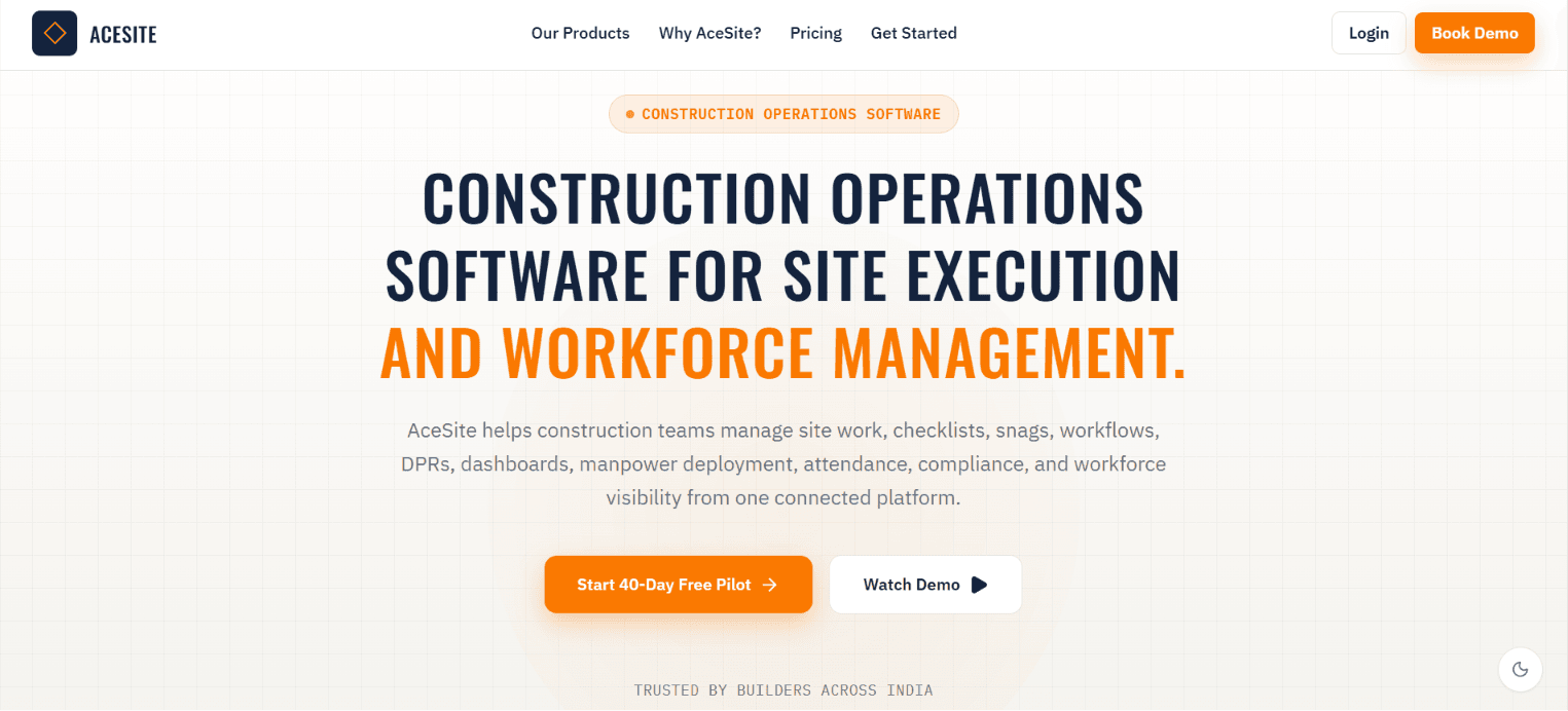 Ace Site OS project screenshot